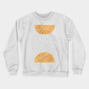 Mid century abstract circles Crewneck Sweatshirt